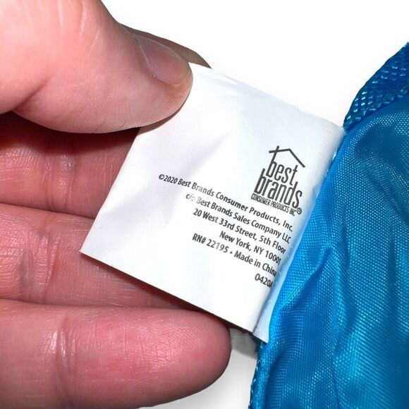 Best Brands Indoor Outdoor Hanging Chair Hammock Chair Kids Blue Green - Picture 5 of 6